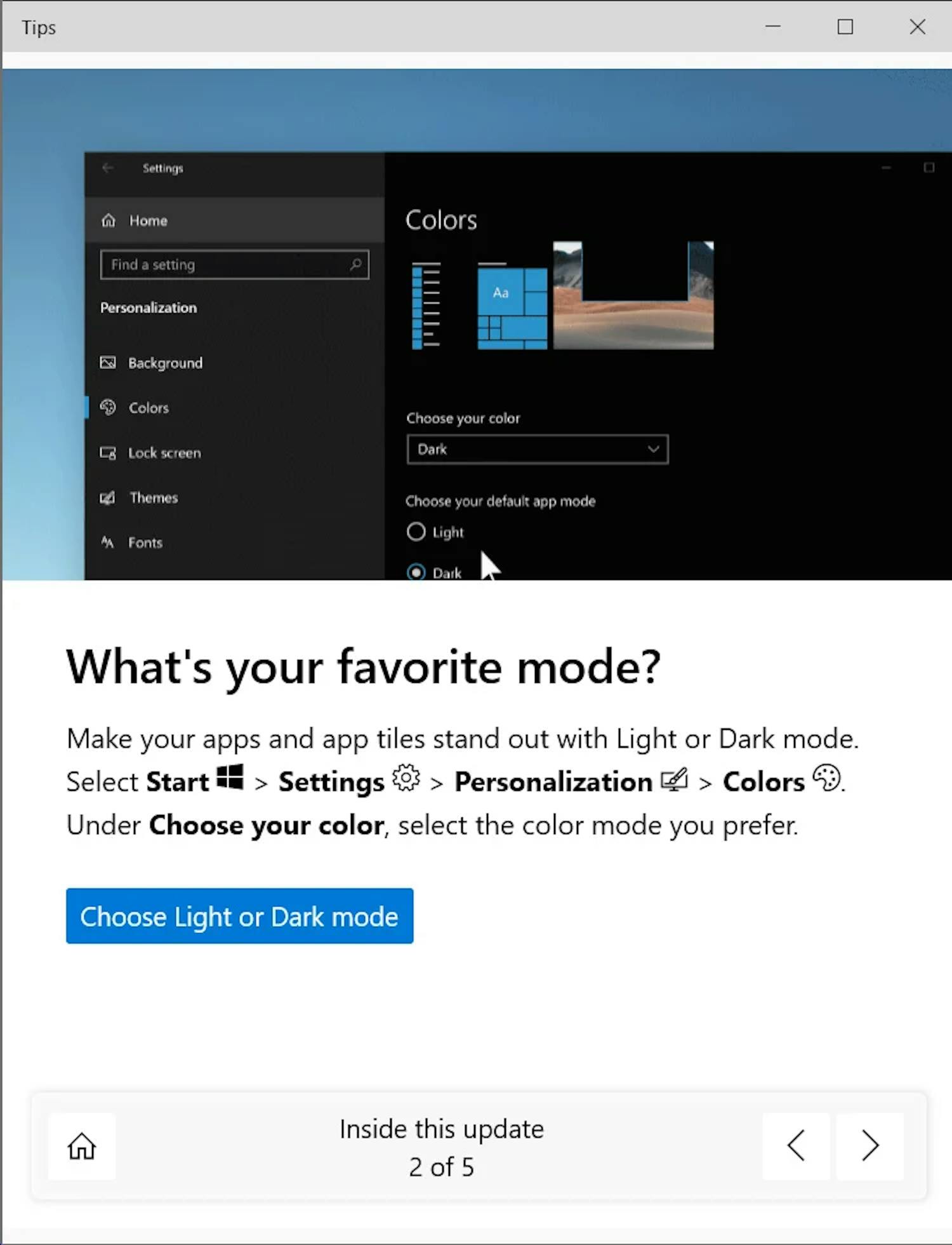 Tips Tips om de nya funktionerna i Windows 10 21H2